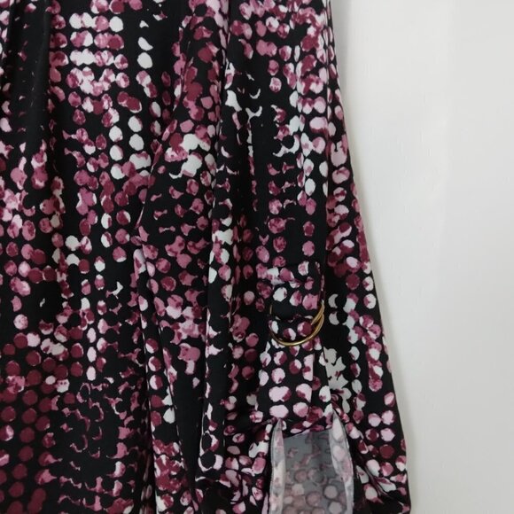 Always Indigo | Bundle of 2 Knit Button Front Pleated Tops Pink Purple | Size 1X - Picture 7 of 8